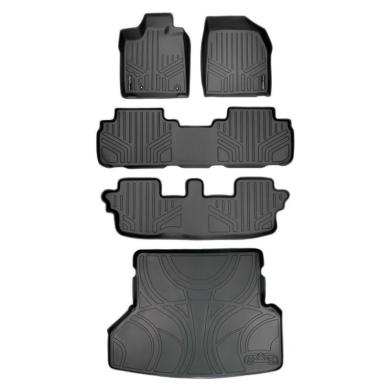 Load image into Gallery viewer, SMARTLINER Custom Fit Floor Liners For 2008-2013 Toyota Highlander (Hybrid Only)
