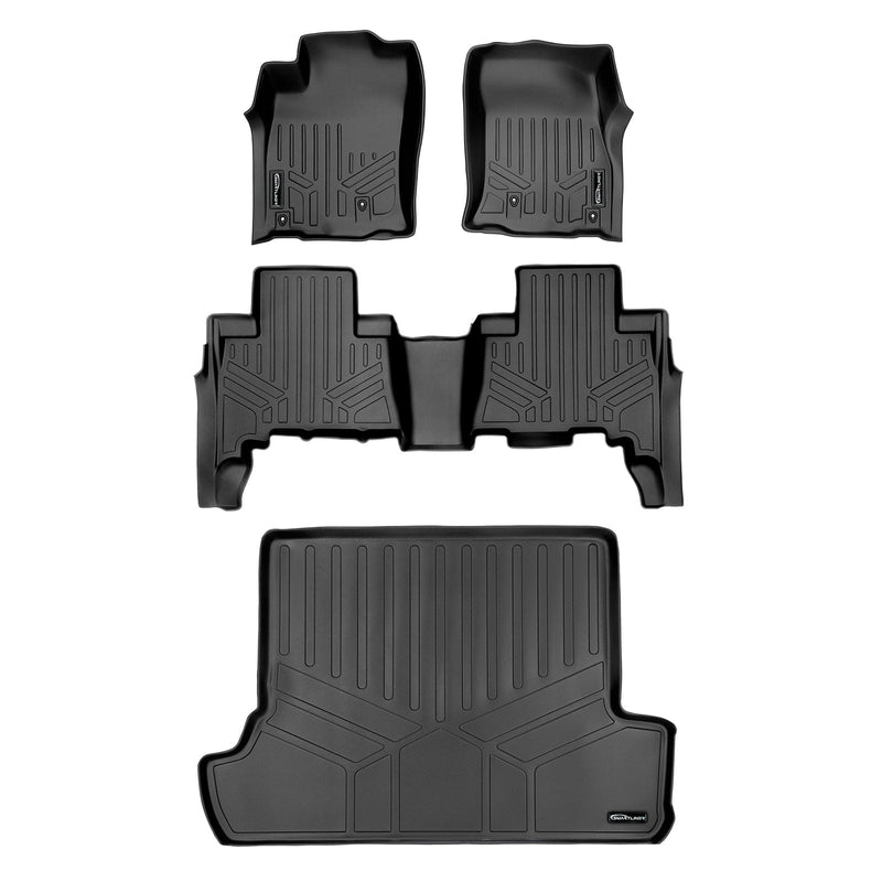 Load image into Gallery viewer, SMARTLINER Custom Fit Floor Liners For 2010-2012 Toyota 4Runner (7 Passenger with 3rd Row Seats)
