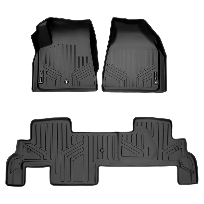 Load image into Gallery viewer, SMARTLINER Custom Fit Floor Liners For Traverse/Enclave/Acadia/Outlook (with 2nd Row Bench Seat)

