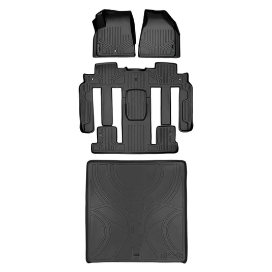 SMARTLINER Custom Fit Floor Liners For GMC Acadia 2007-2016