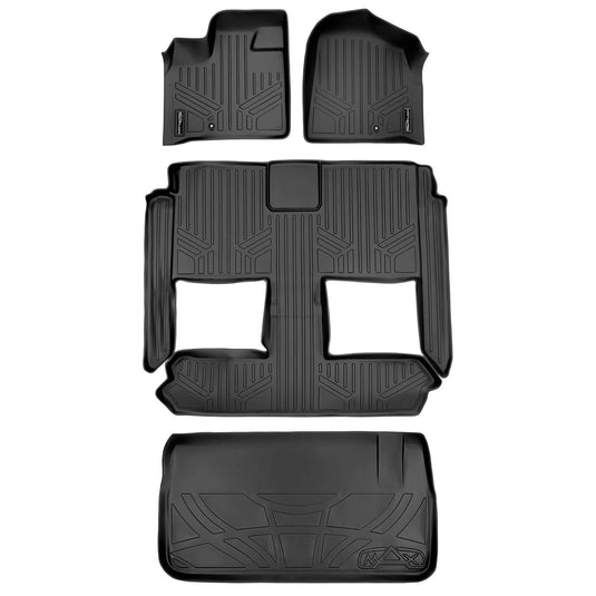 Smart Trim™ Custom Fit Floor Liners For 2008 2020 Caravan/Town & Country (Stow'n Go Only)