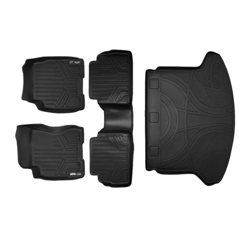 SMARTLINER Custom Fit Floor Liners For 2008-2013 Nissan Rogue / 2014-2015 Rogue Select
