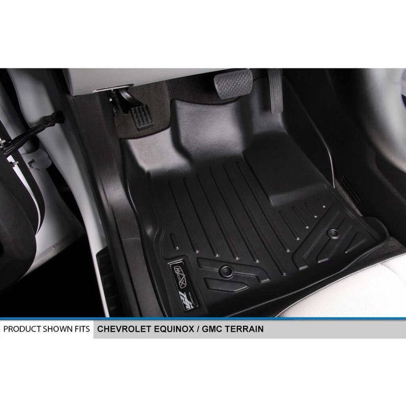 Load image into Gallery viewer, Smart Trim™ Custom Fit Floor Liners For 2010-2011 Equinox / Terrain (Dual Front Floor Hooks)

