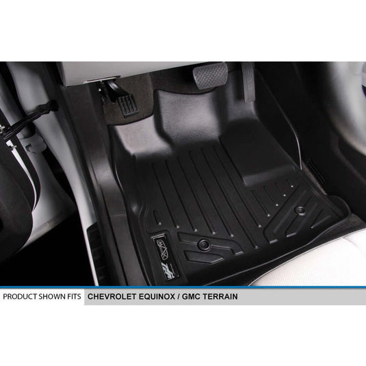 Smart Trim™ Custom Fit Floor Liners For 2010-2011 Equinox / Terrain (Dual Front Floor Hooks)