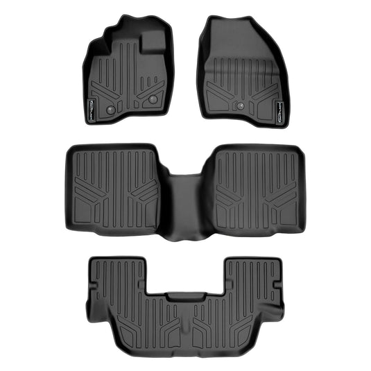 SMARTLINER Custom Fit Floor Liners For 2011-2014 Explorer (without 2nd Row Center Console)