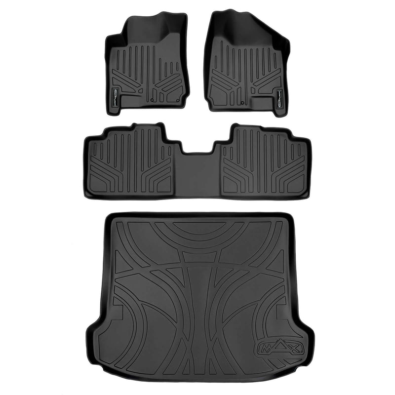 Load image into Gallery viewer, Smart Trim™ Custom Fit Floor Liners For 2010-2016 Cadillac SRX
