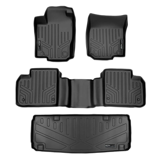 SMARTLINER Custom Fit Floor Liners For 2012-2024 Mercedes Benz GL/GLS Series