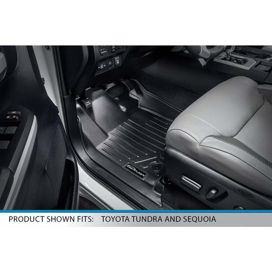 SMARTLINER Custom Fit Floor Liners For 2007 - 2021 Toyota Tundra Double Cab or CrewMax Cab