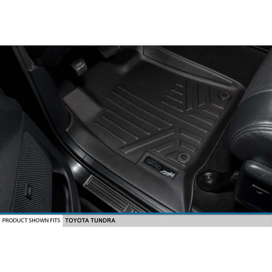 SMARTLINER Custom Fit Floor Liners For 2007-2021 Toyota Tundra CrewMax Cab
