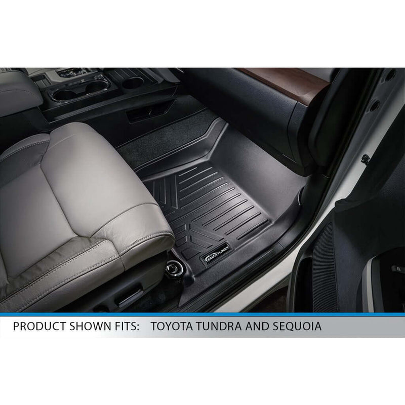 Load image into Gallery viewer, SMARTLINER Custom Fit Floor Liners For 2007-2021 Toyota Tundra CrewMax Cab (with Coverage Under 2nd Row Seat)
