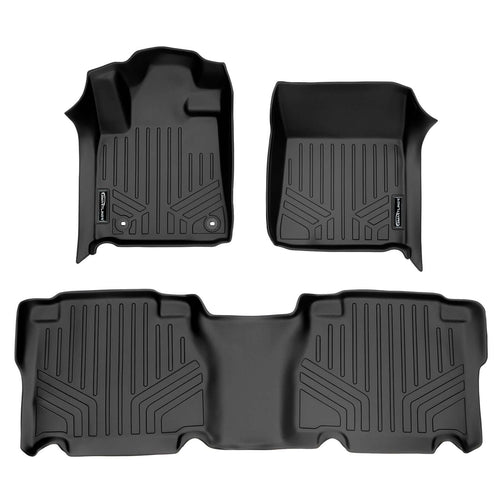 SMARTLINER Custom Fit Floor Liners For 2012-2013 Toyota Tundra CrewMax Cab
