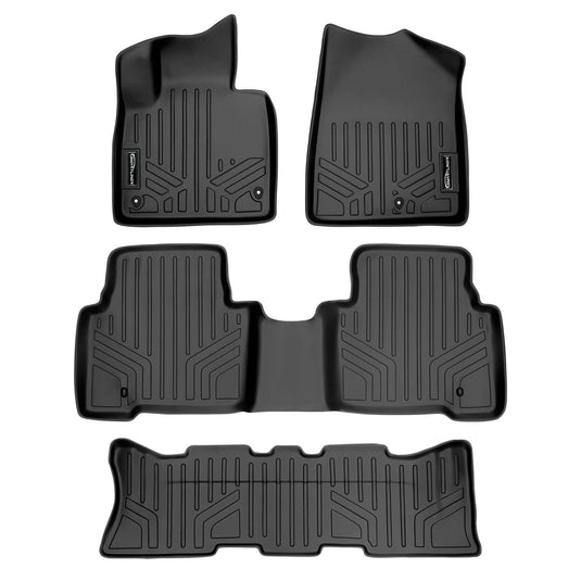 SMARTLINER Custom Fit Floor Liners For 2013-18 Santa Fe with 3rd Row Seat / 2019 Santa Fe XL
