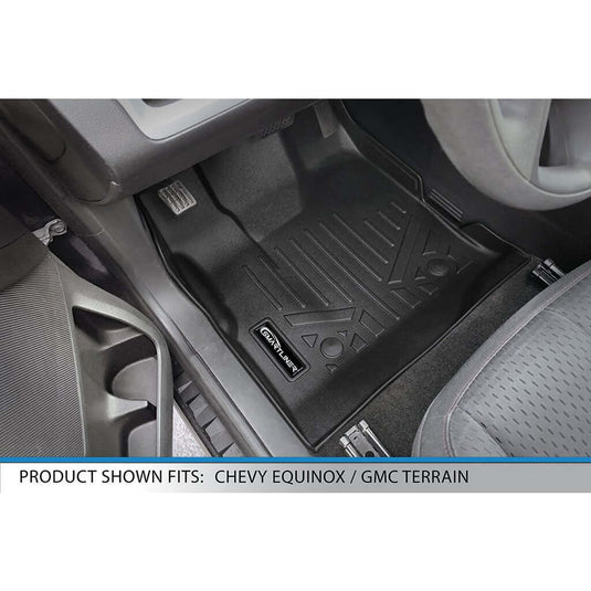 Smart Trim™ Custom Fit Floor Liners For 2011-2017 Chevy Equinox / GMC Terrain (with Dual Front Floor Posts)