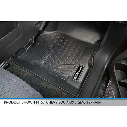 Smart Trim™ Custom Fit Floor Liners For 2011-2017 Chevy Equinox / GMC Terrain (with Dual Front Floor Posts)