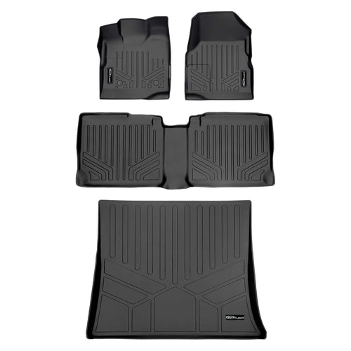Smart Trim™ Custom Fit Floor Liners For 2011-2017 Chevy Equinox / GMC Terrain (with Dual Front Floor Posts)