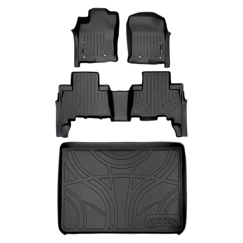 Load image into Gallery viewer, SMARTLINER Custom Fit Floor Liners For 2013-2024 Toyota 4Runner (5 Passenger with Sliding Rear Tray)
