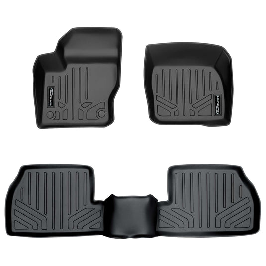 SMARTLINER Custom Fit Floor Liners For 2012-2018 Ford Focus Sedan (No SR or Electric Models)
