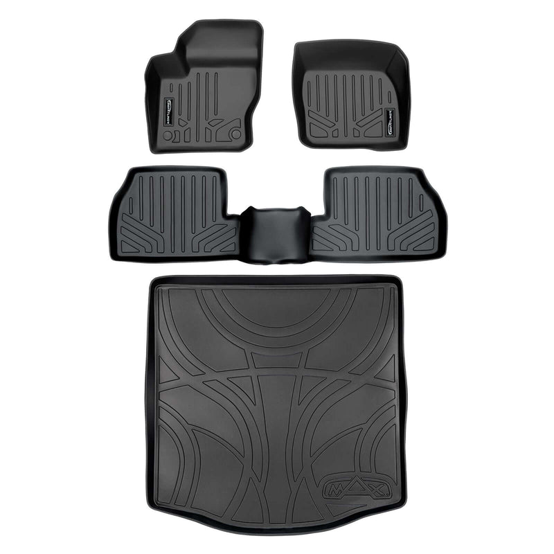 Load image into Gallery viewer, SMARTLINER Custom Fit Floor Liners For 2012-2018 Ford Focus Sedan (No SR or Electric Models)
