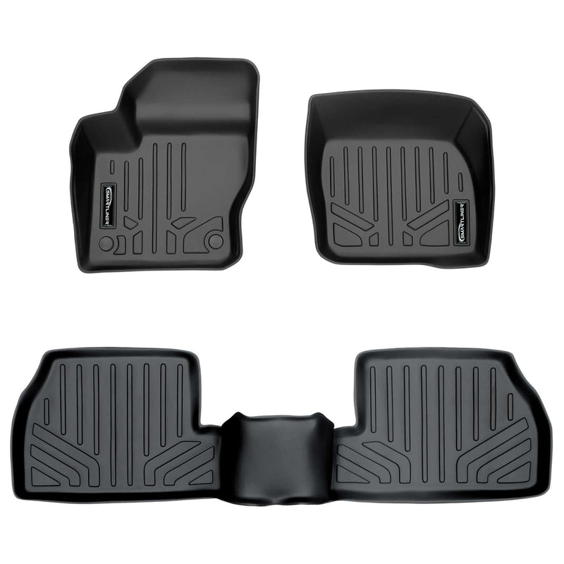 Load image into Gallery viewer, SMARTLINER Custom Fit Floor Liners For 2012-2018 Ford Focus Sedan W/O Subwoofer (No SR Models)
