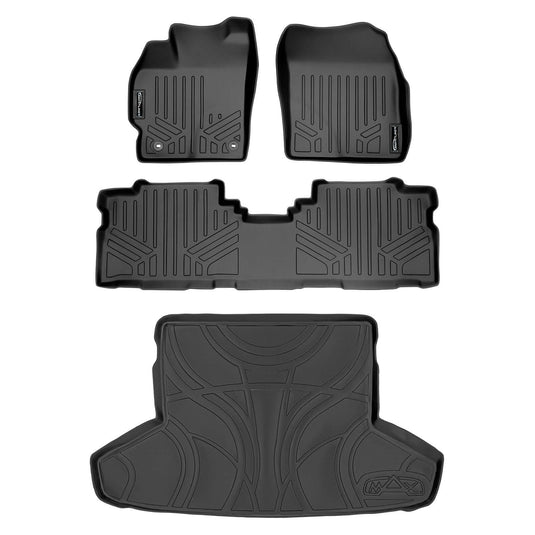 SMARTLINER Custom Fit Floor Liners For 2012-2017 Toyota Prius V