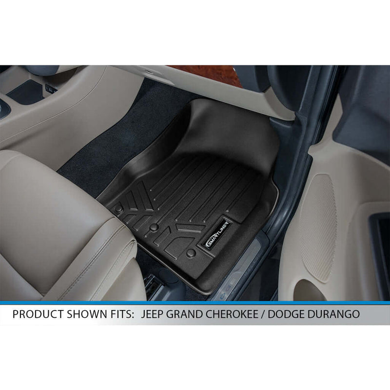 Load image into Gallery viewer, Smart Trim™ Custom Fit Floor Liners For 2013-2016 Jeep Grand Cherokee (without 2nd Row Center Console)
