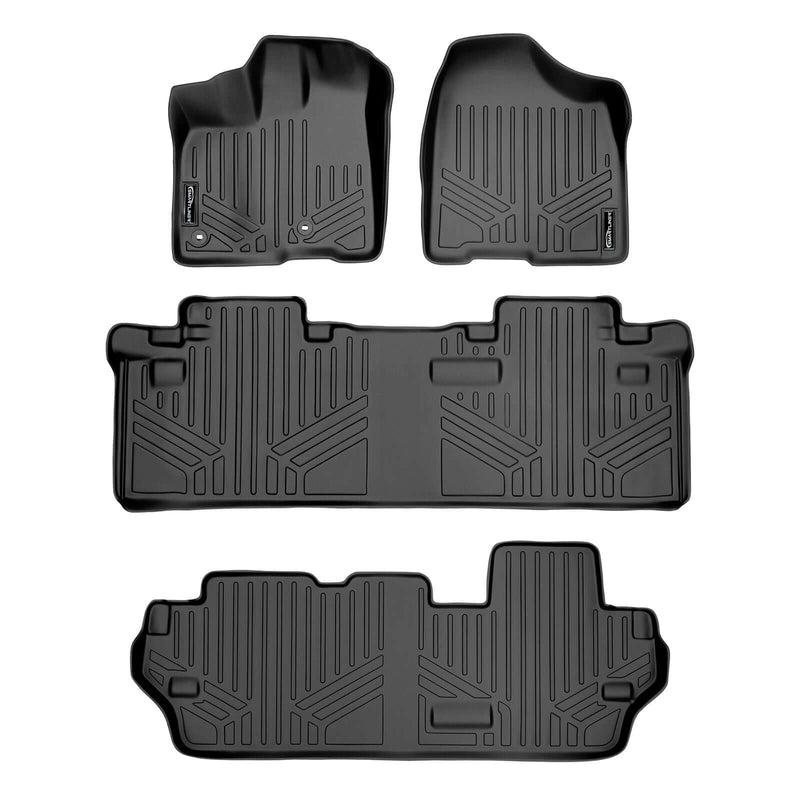 Load image into Gallery viewer, SMARTLINER Custom Fit Floor Liners For 2013-2020 Toyota Sienna (8 Passenger Model)
