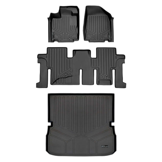 SMARTLINER Custom Fit Floor Liners For 2013-2020 Nissan Pathfinder / 2013 Infiniti JX35