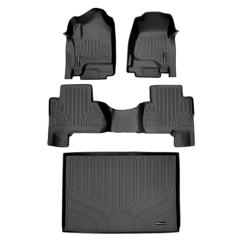 Load image into Gallery viewer, SMARTLINER Custom Fit Floor Liners For 2015-2020 Cadillac Escalade ESV with 2nd Row Bench Seat
