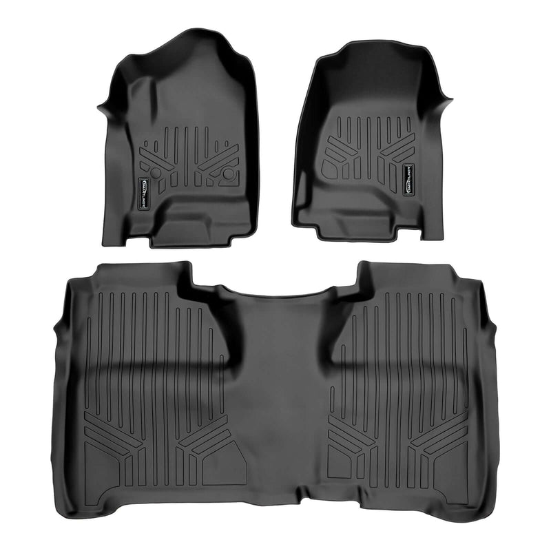 Load image into Gallery viewer, SmartCoverage™ Custom Fit Floor Liners For Crew Cab 2014-2018 Silverado/Sierra 1500 - 2015-2021 2500/3500 HD

