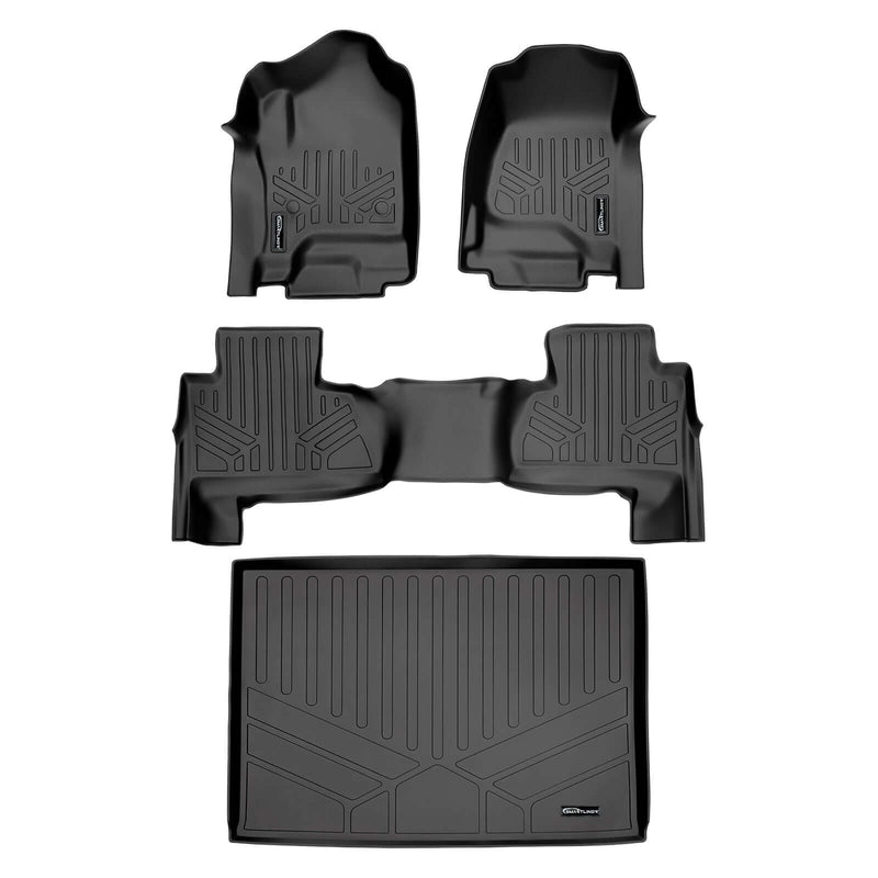 Load image into Gallery viewer, SMARTLINER Custom Fit Floor Liners For 2015-2020 Suburban / Yukon XL (with 2nd Row Bench Seat)
