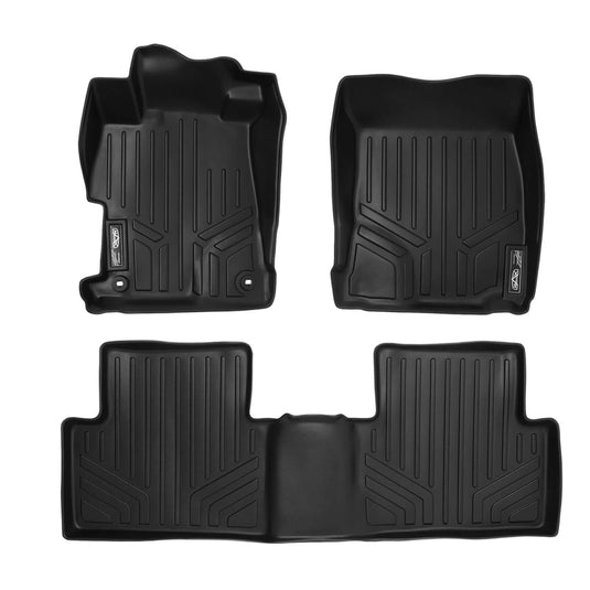 SMARTLINER Custom Fit Floor Liners For 2012-2015 Honda Civic Sedan (No EX, Si, or Hybrid Models)