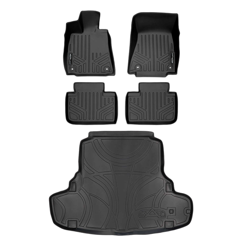 Load image into Gallery viewer, SMARTLINER Custom Fit Floor Liners For 2014-2024 Lexus IS (Sedan Rear Wheel Drive Only)
