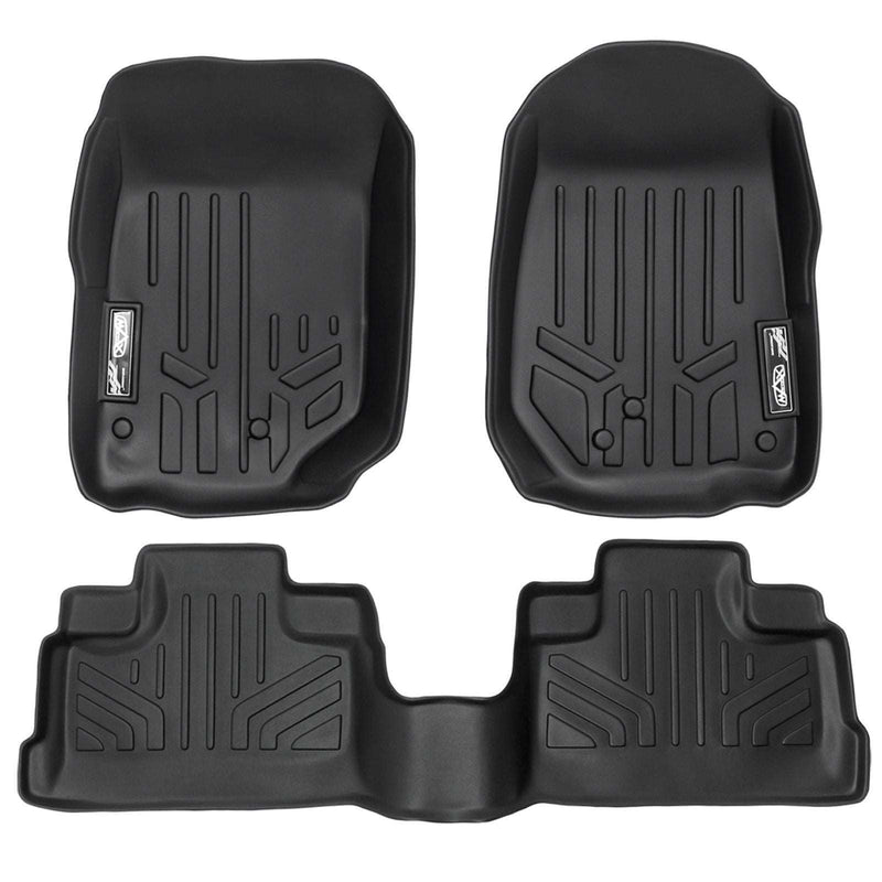Load image into Gallery viewer, Smart Trim™ Custom Fit Floor Liners For 2007-2010 Jeep Wrangler Unlimited (4-Door)
