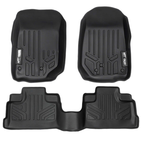 SMARTLINER Custom Fit Floor Liners For 2011-2013 Jeep Wrangler Unlimited (4-Door)