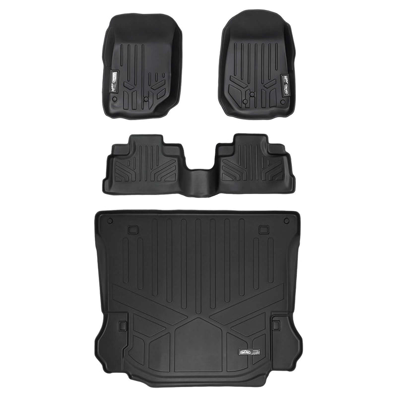 Load image into Gallery viewer, SMARTLINER Custom Fit Floor Liners For 2011-2013 Jeep Wrangler Unlimited (4-Door)
