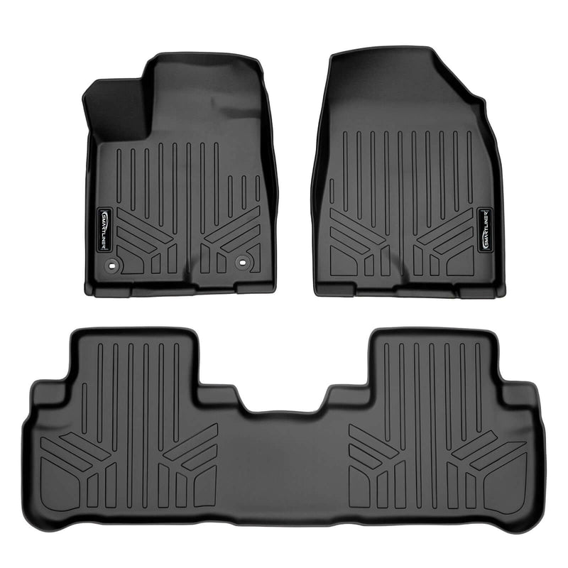 Load image into Gallery viewer, SMARTLINER Custom Fit Floor Liners For 2014-2019 Toyota Highlander Hybrid (with 2nd Row Bench Seat)
