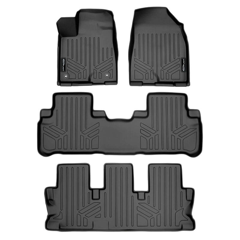 Load image into Gallery viewer, SMARTLINER Custom Fit Floor Liners For 2014-2019 Toyota Highlander (with 2nd Row Bench Seat)
