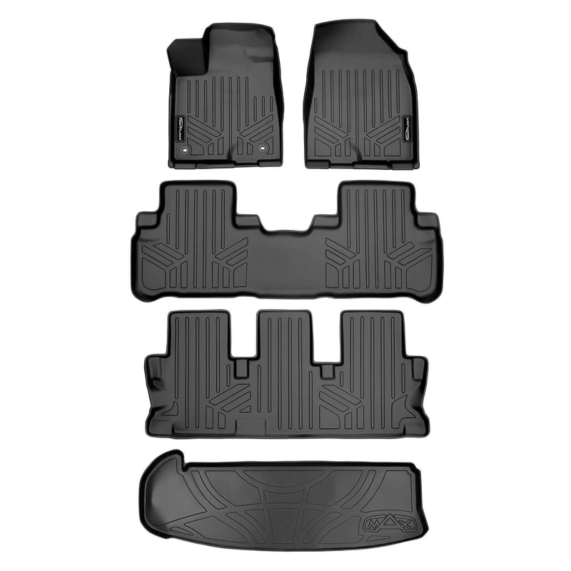 Load image into Gallery viewer, SMARTLINER Custom Fit Floor Liners For 2014-2019 Toyota Highlander (with 2nd Row Bench Seat)
