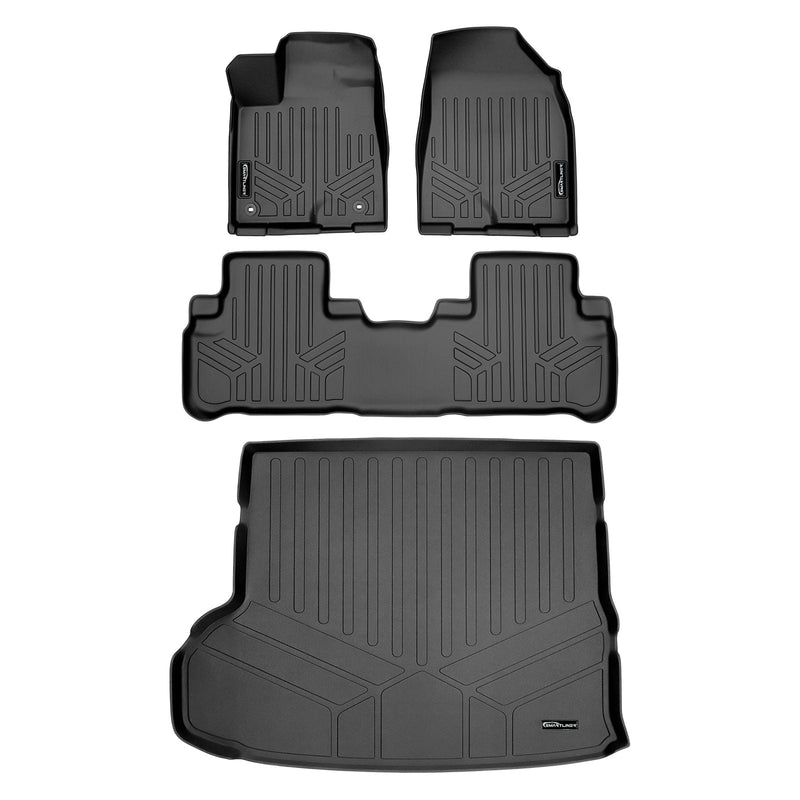 Load image into Gallery viewer, SMARTLINER Custom Fit Floor Liners For 2014-2019 Toyota Highlander Hybrid (with 2nd Row Bucket Seat)

