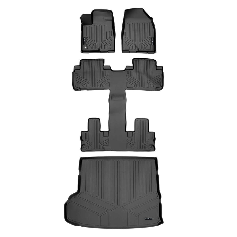 Load image into Gallery viewer, SMARTLINER Custom Fit Floor Liners For 2014-2019 Highlander with 2nd Row Bucket Seats (No Hybrid)

