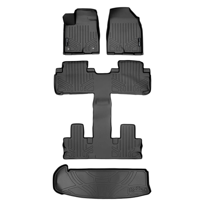 Load image into Gallery viewer, SMARTLINER Custom Fit Floor Liners For 2014-2019 Highlander with 2nd Row Bucket Seats (No Hybrid)
