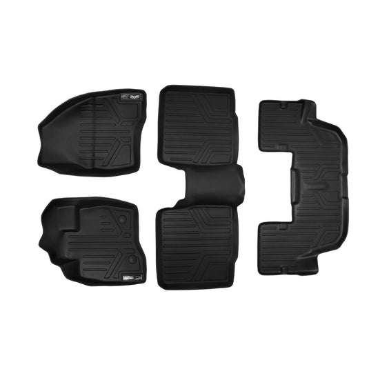 SMARTLINER Custom Fit Floor Liners For 2015-2016 Explorer (without 2nd Row Center Console)