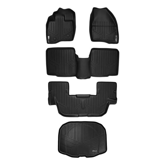 SMARTLINER Custom Fit Floor Liners For 2015-2016 Explorer (without 2nd Row Center Console)