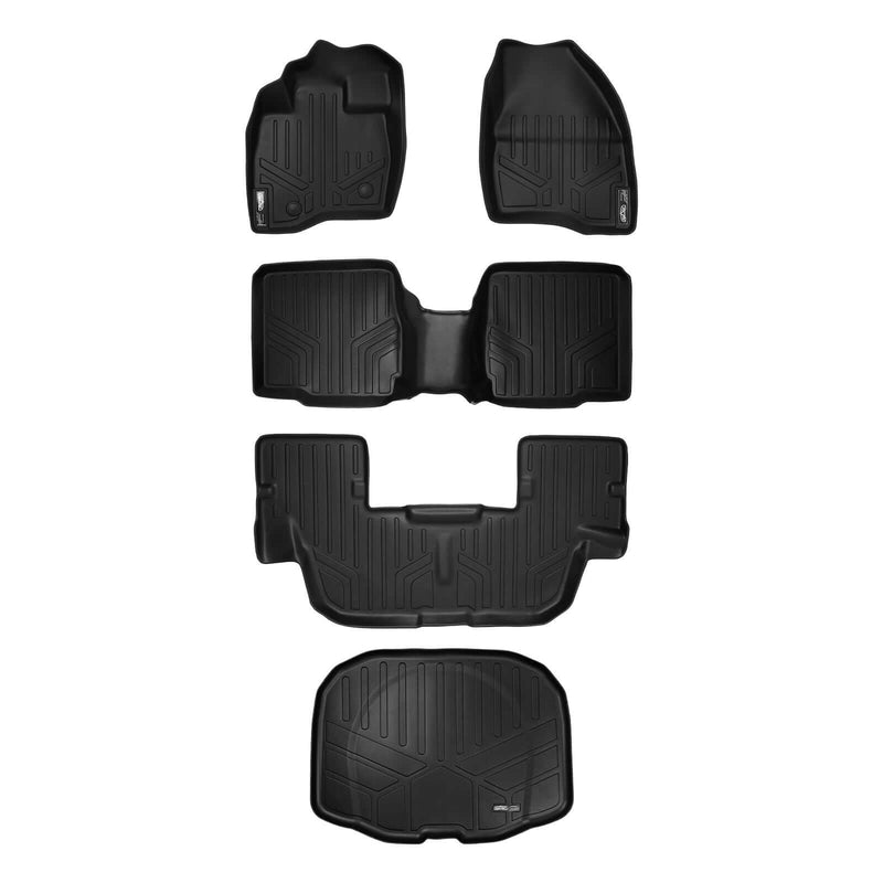 Load image into Gallery viewer, SMARTLINER Custom Fit Floor Liners For 2015-2016 Ford Explorer with 2nd Row Center Console
