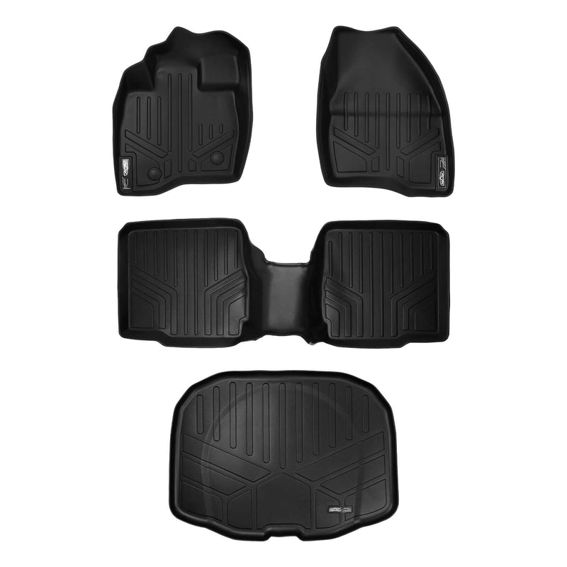 Load image into Gallery viewer, SMARTLINER Custom Fit Floor Liners For 2015-2016 Ford Explorer with 2nd Row Center Console
