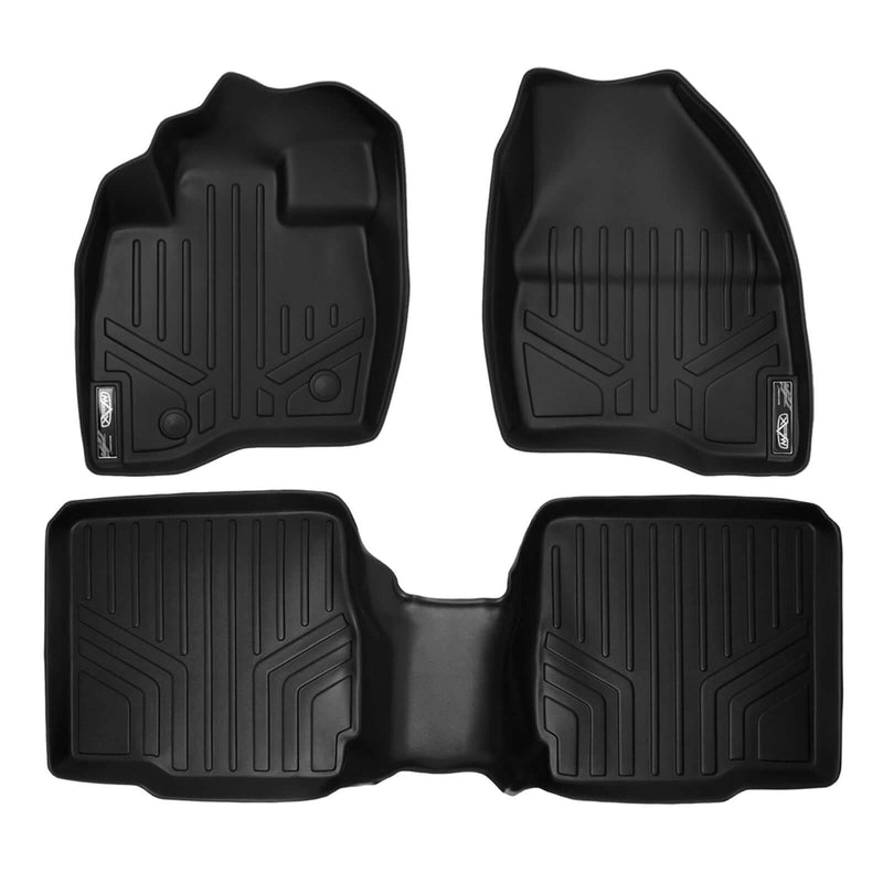 Load image into Gallery viewer, SMARTLINER Custom Fit Floor Liners For 2015-2016 Ford Explorer with 2nd Row Center Console
