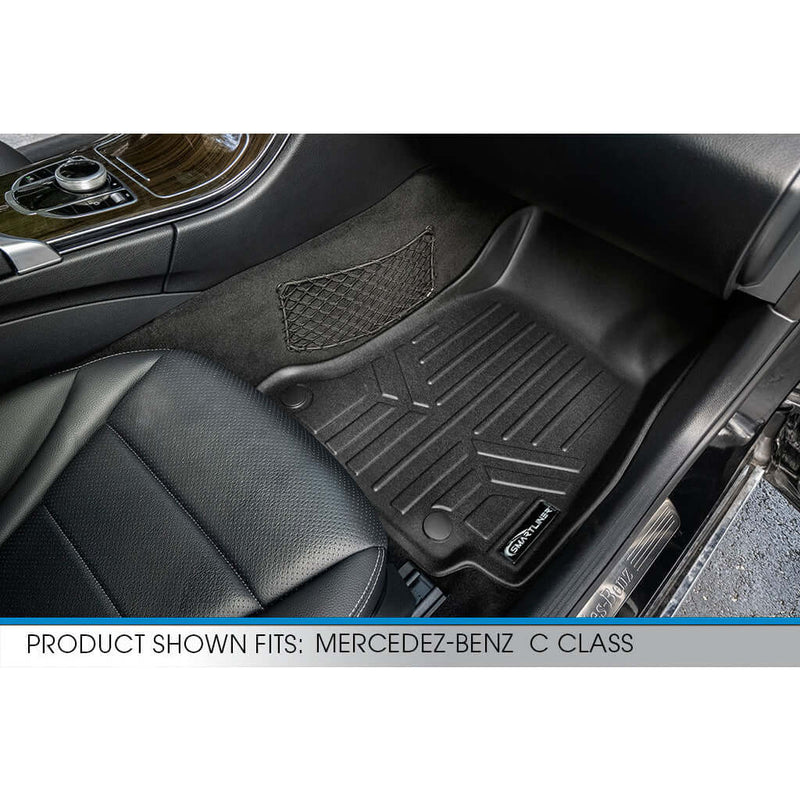 Load image into Gallery viewer, Smart Trim™ Custom Fit Floor Liners For 2015-2021 Mercedes Benz C Class Sedan (No Hybrid Models)
