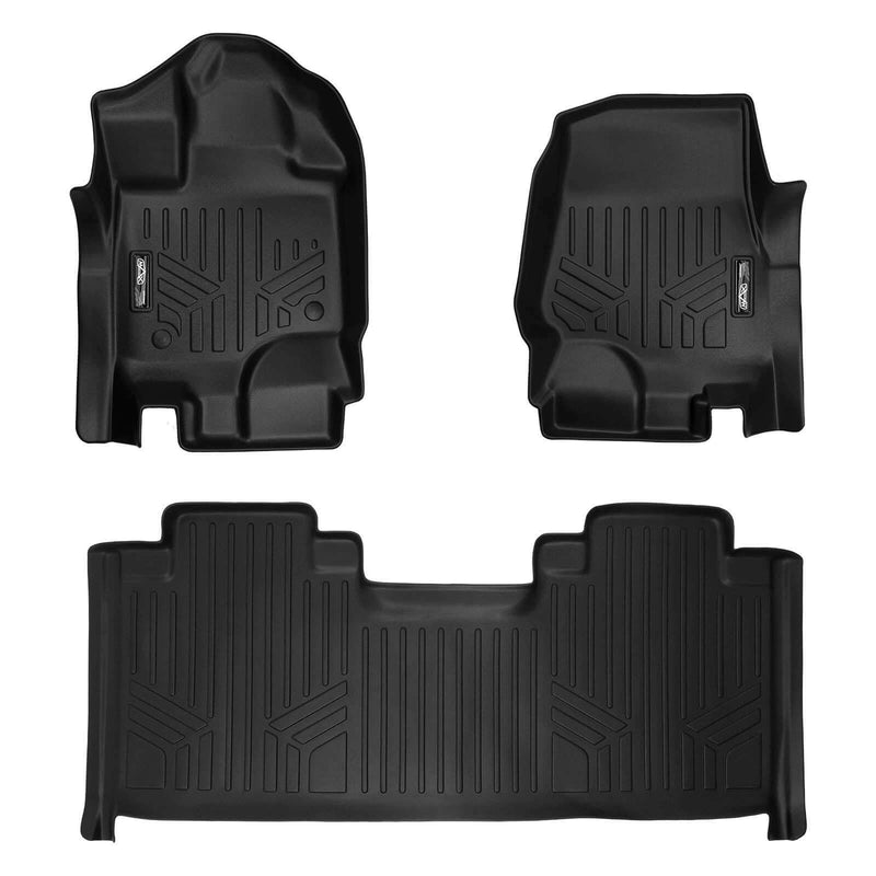 Load image into Gallery viewer, SMARTLINER Custom Fit Floor Liners For 2015-2025 Ford F-150 SuperCab with 1st Row Bucket Seats Vinyl Flooring
