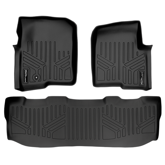 SMARTLINER Custom Fit Floor Liners For 2008-2010 Ford F-250/350/450 (Super Crew)
