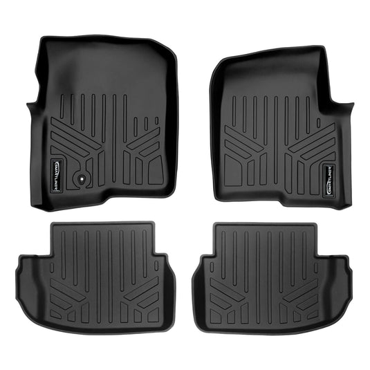 SMARTLINER Custom Fit Floor Liners For 2017-2025 Mercedes Benz C-Class (Only Fits Coupe Models)